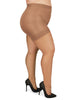 Plus Size Curvy Ultra Sheer Control Top Pantyhose - thumbnail