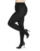 Boston Ribbed Cotton Blend Sweater Tights - thumbnail