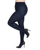 Boston Ribbed Cotton Blend Sweater Tights - thumbnail