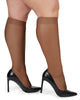 Energizing Plus Size Knee High Stockings 2-Pack - thumbnail