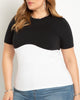Underbust Colorblocked Tee - thumbnail