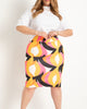 Neoprene Pencil Skirt - thumbnail