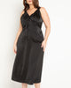 Midi Dress With Ruched Neckline - thumbnail