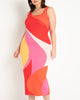 Intarsia Column Dress - thumbnail