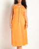 Midi Dress With Ruched Neckline - thumbnail
