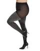 Liquid Metal Opaque Tights - thumbnail