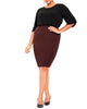 Midi Pencil Skirt - thumbnail