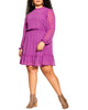 Dobby Tiered Dress - thumbnail