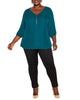 Anna Half Zip Top - thumbnail