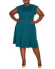 Frill Shoulder Dress - thumbnail