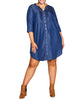 Mae Pintuck Shirtdress - thumbnail