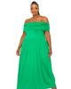Hayek Off Shoulder Maxi Dress - thumbnail