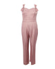 Unique Vintage Rose Chambray Tie Back Overalls - thumbnail