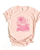 Sunshine On My Mind Car Short Sleeve Graphic Tee - thumbnail