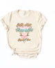 Salty Hair Sandy Toes Triangle Short Sleeve Graphic Tee - thumbnail