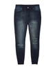Augustina Destructed Ankle Skinny Jean with Frayed Hem - thumbnail