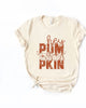 Hey Pumpkin Distressed Short Sleeve Graphic Tee - thumbnail