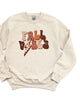 Retro Fall Vibes Wavy Graphic Sweatshirt - thumbnail