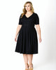 Poplin Fit-And-Flare Dress - thumbnail