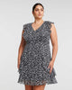 OLIVIA RUFFLE DRESS - thumbnail