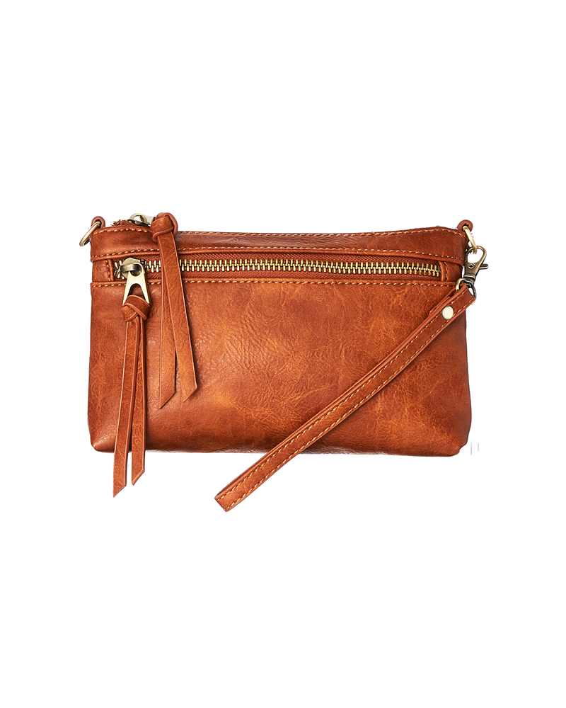 Tevan Crossbody Bag | Brown