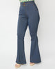 Unique Vintage Denim High Waisted Bell Bottom Jeans - thumbnail