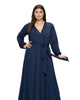 Espinoza Surplice Maxi Dress - thumbnail