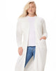 Cotton Cashmere Belted Long Cardigan - thumbnail