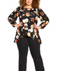 Noelle Foil Tunic - thumbnail