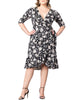 Flirty Flounce Wrap Dress - thumbnail