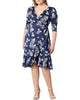 Flirty Flounce Wrap Dress - thumbnail