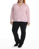 Cashmere Polo V-neck w/ Pockets - thumbnail