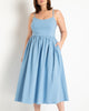 Full Skirted Midi Dress - thumbnail
