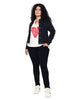 Denim Jacket - Black - thumbnail