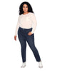 High Rise Ankle Skinny - Clover - thumbnail