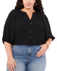 RAGLAN BALLOON SLEEVE TOP - thumbnail