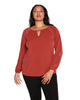 Cutout-Sleeve Top - thumbnail