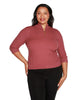 Ribbed Quarter-Zip Sweater - thumbnail