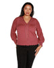 Rhinestone Embellished Cardigan - thumbnail