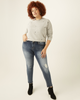 Nicola Distressed Skinny Jean - thumbnail
