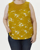 Romina Lace Yoke Tank Top - thumbnail