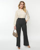Unique Vintage Black & White Pinstripe Sailor Pants - thumbnail