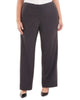 Calvin Klein Women's  Highline Straight Leg Pants Charcoal  24W - thumbnail