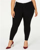 Celebrity Pink Women's  Denim Mid Rise Skinny Jeans Black  27 - thumbnail