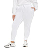 Danielle Bernstein Women's   French Terry Pants White  2X - thumbnail