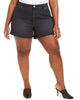 Celebrity Pink Jeans Women's  High Rise Denim Cutoff Shorts Gray 14W - thumbnail