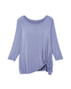 Cari Twist Detail Long Sleeve Tee - thumbnail