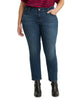 Levi's Women's Ripped   Skinny Ankle Jeans Med Blue  20 - thumbnail