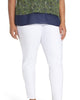 Michael Kors Women's  Stretch Twill Leggings white  0X - thumbnail