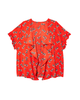 Carin Short Ruffle Sleeve Kimono - thumbnail